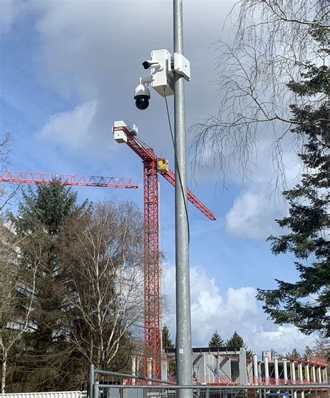 overvågning af byggeplads